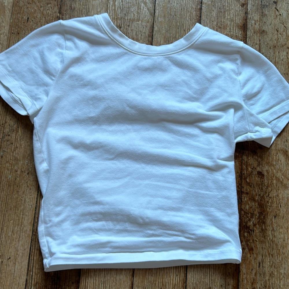 Perfect basic and great for layering with jackets. Amazing quality.